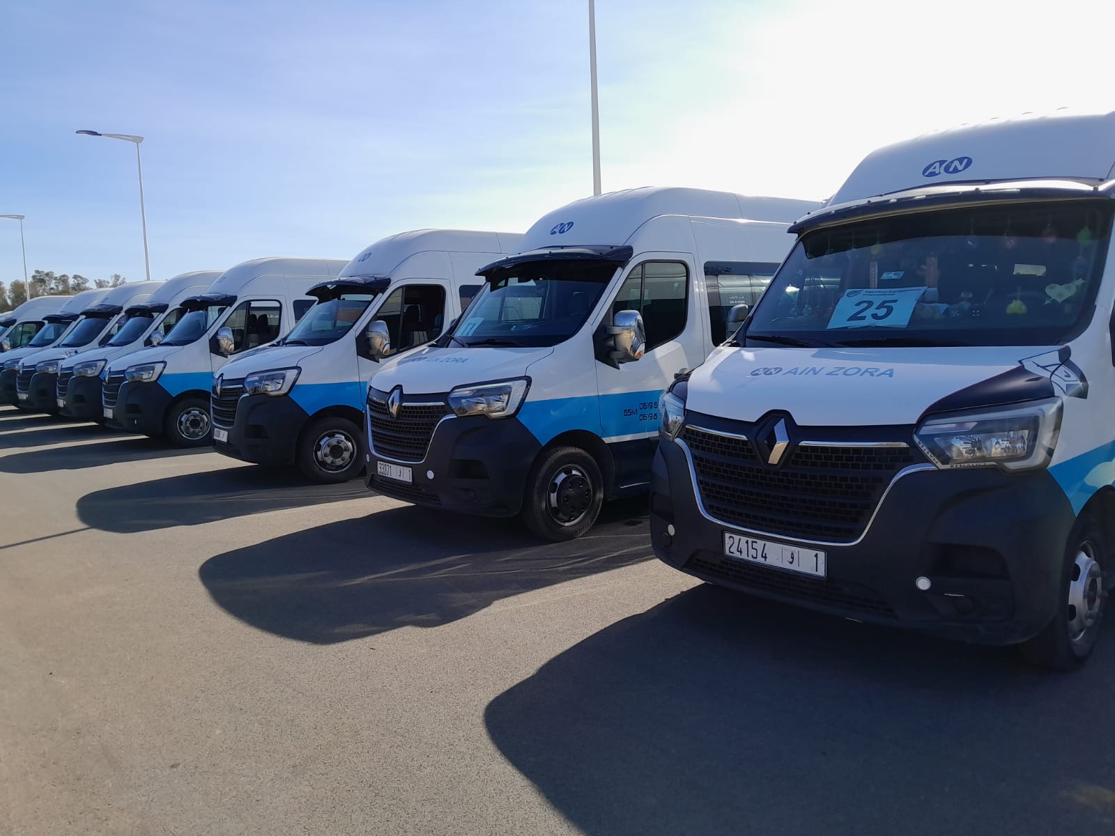 AINZOHRA TRANS , Transport de personnels à Tanger
